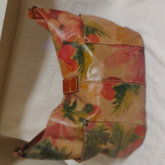 Patricia Nash. Large, Italian leather shoulder bag - Picture 2 of 16